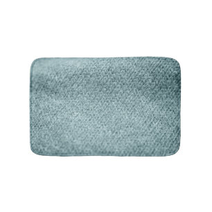 Green Knitted Texture: Trendy Background Bath Mat