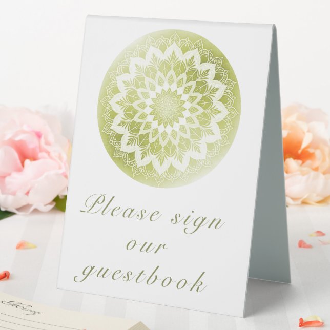 Green Lace Mandala Wedding (In SItu (Wedding))