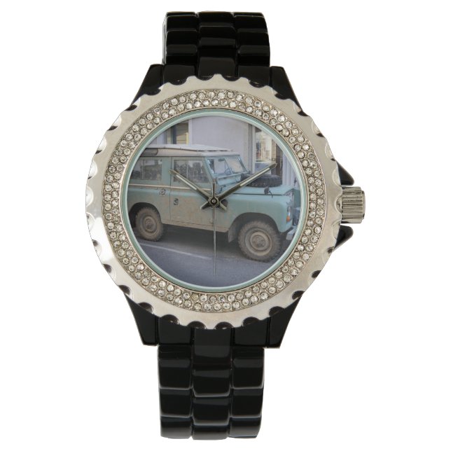 Green Land Rover Watch (Front)