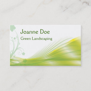 Green Landscaping Personal Card