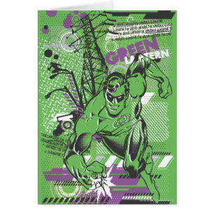 Green Lantern - Absurd Collage Poster