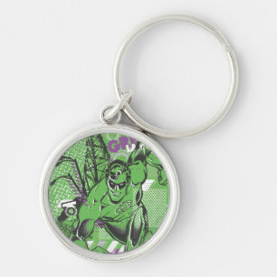 Green Lantern - Absurd Collage Poster Key Ring