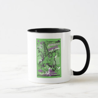 Green Lantern - Absurd Collage Poster Mug