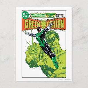 Green Lantern - Action Comic Cover Postcard