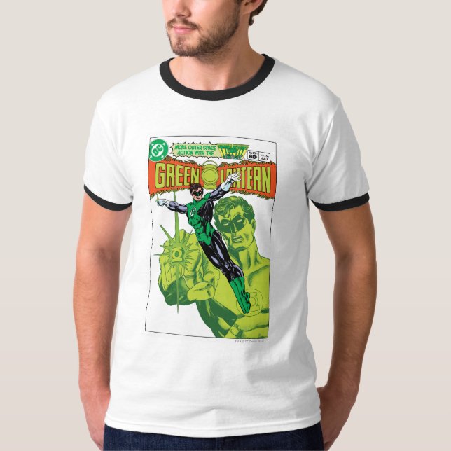 Green Lantern - Action Comic Cover T-Shirt (Front)