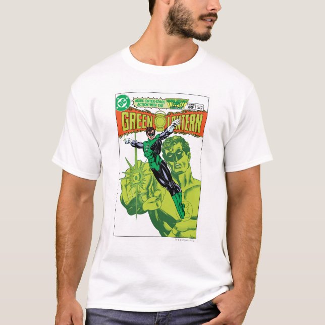 Green Lantern - Action Comic Cover T-Shirt (Front)