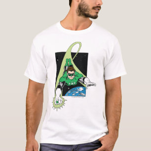 Green Lantern and Earth T-Shirt