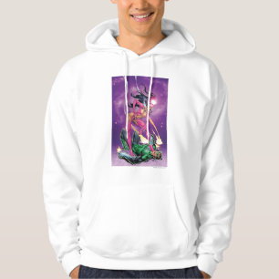 Green Lantern and Star Sapphire - Colour Hoodie