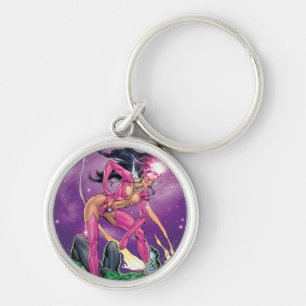 Green Lantern and Star Sapphire - Colour Key Ring