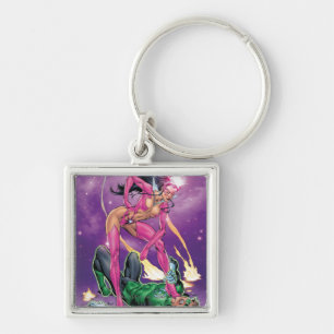 Green Lantern and Star Sapphire - Colour Key Ring