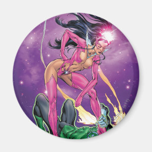 Green Lantern and Star Sapphire - Colour Magnet