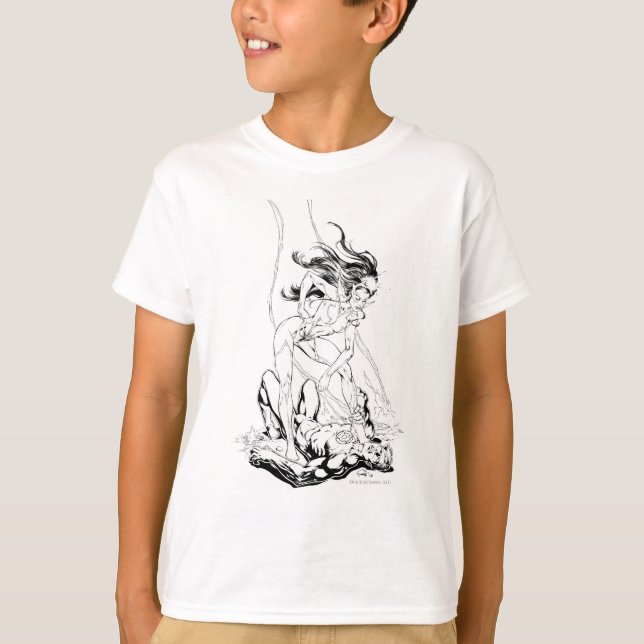 Green Lantern and Star Sapphire T-Shirt (Front)