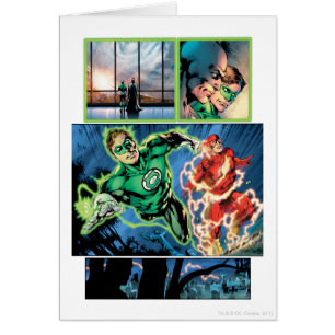Green Lantern and The Flash Panel