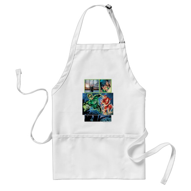 Green Lantern and The Flash Panel Standard Apron (Front)