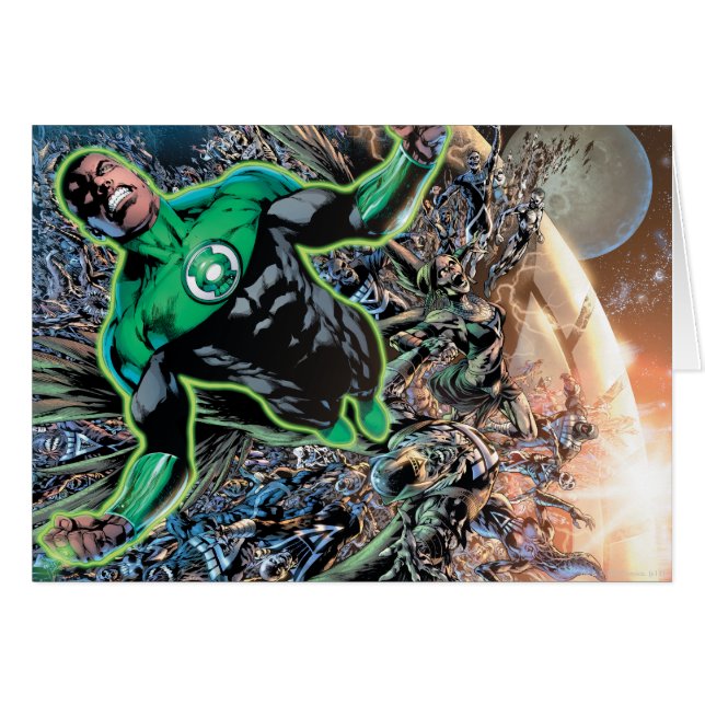Green Lantern and the Moon (Front Horizontal)