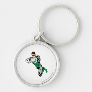 Green Lantern - Both arms forward Key Ring