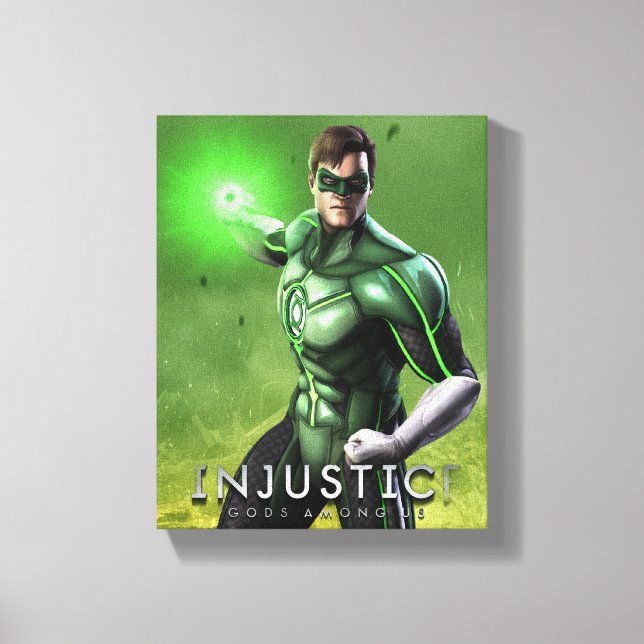 Green Lantern Canvas Print (Front)
