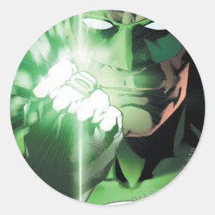 Green Lantern close up cover Classic Round Sticker