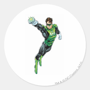 Green Lantern - Comic,  Arm out Classic Round Sticker