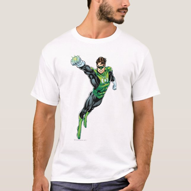 Green Lantern - Comic,  Arm out T-Shirt (Front)