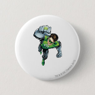 Green Lantern - Comic, Arm Raise 6 Cm Round Badge