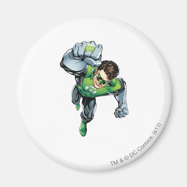 Green Lantern - Comic,  Arm Raise Magnet (Front)