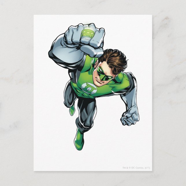 Green Lantern - Comic,  Arm Raise Postcard (Front)