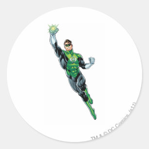 Green Lantern - Comic, Flying Up Classic Round Sticker