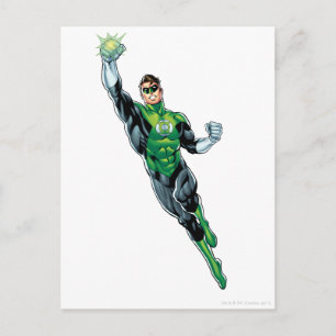 Green Lantern - Comic, Flying Up Postcard