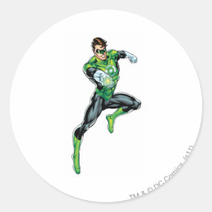 Green Lantern - Comic, Jumping Classic Round Sticker