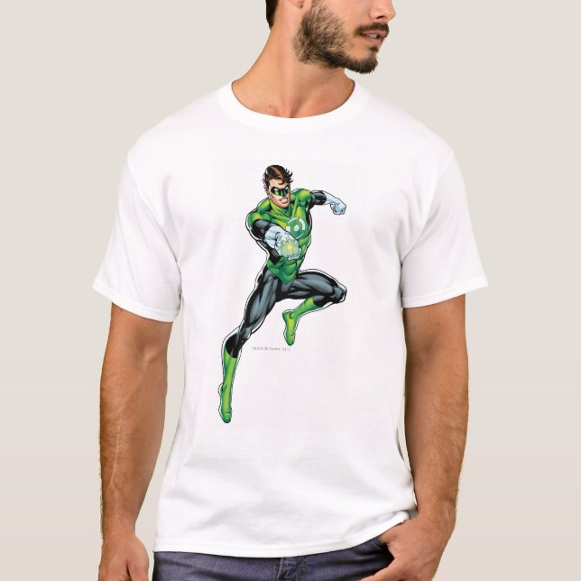 Green Lantern - Comic, Jumping T-Shirt (Front)