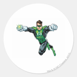 Green Lantern - Comic,  Looking Forward Classic Round Sticker