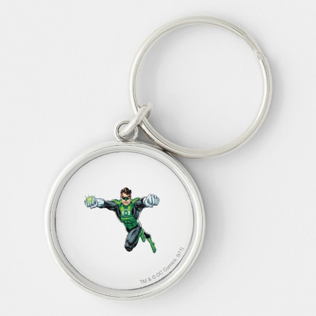 Green Lantern - Comic,  Looking Forward Key Ring (Front)