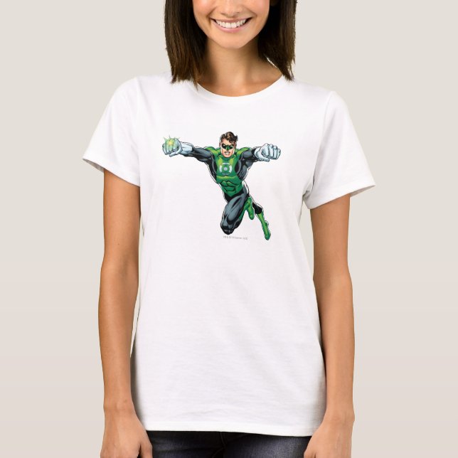 Green Lantern - Comic,  Looking Forward T-Shirt (Front)