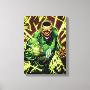 Green Lantern Corps #61 Comic Cover War of GL Canvas Print