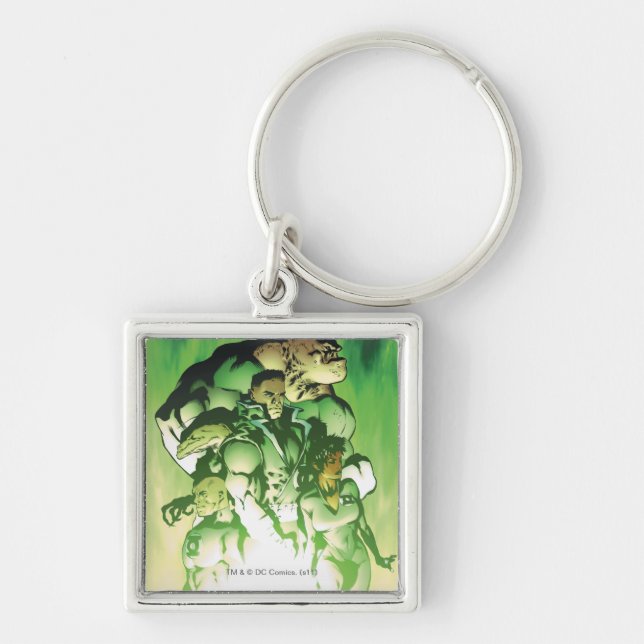 Green Lantern Corps Key Ring (Front)