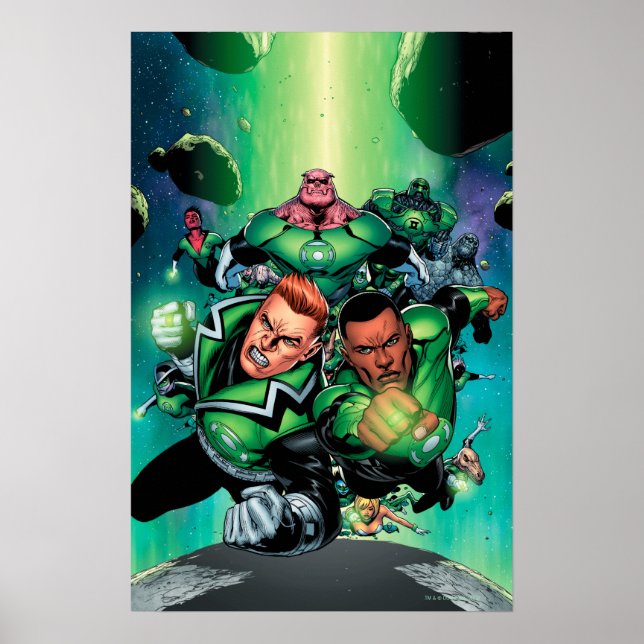 Green Lantern Corps Poster (Front)
