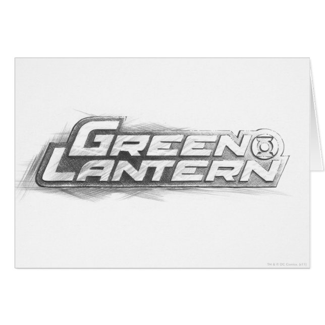 Green Lantern Drawing (Front Horizontal)