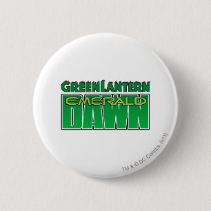 Green Lantern - Emerald Dawn Logo 6 Cm Round Badge