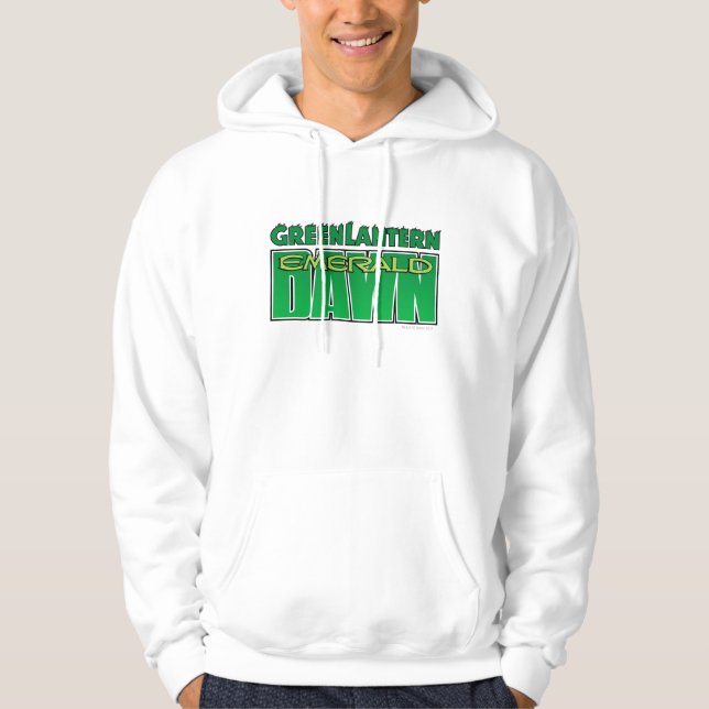 Green Lantern - Emerald Dawn Logo Hoodie (Front)