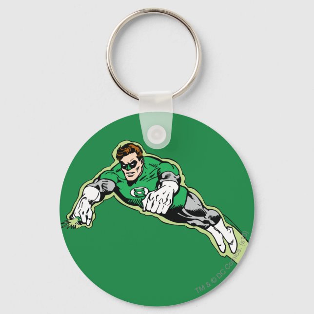 Green Lantern Energy Beam Key Ring (Front)