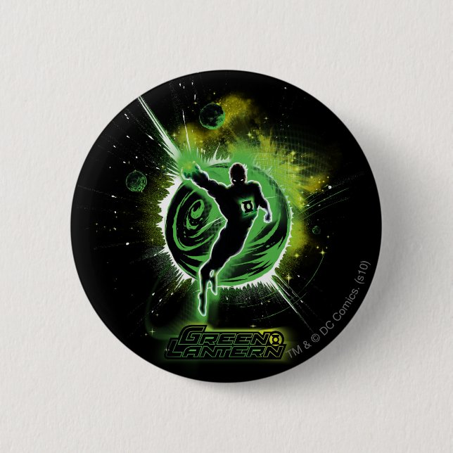 Green Lantern - EO 6 Cm Round Badge (Front)