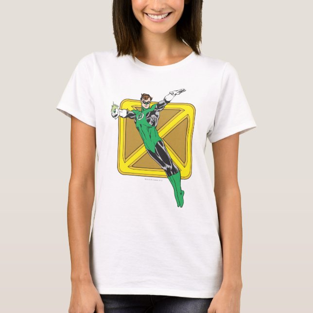 Green Lantern Extends Arms T-Shirt (Front)