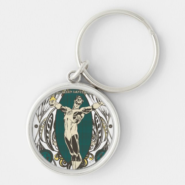 Green Lantern - "Fearless" Poster Key Ring (Front)