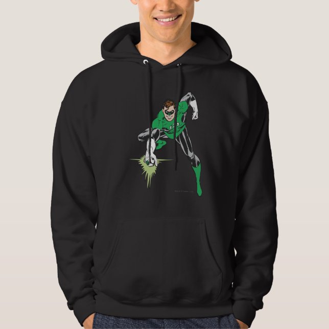 Green Lantern Fight Hoodie (Front)