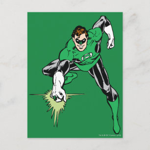 Green Lantern Fight Postcard