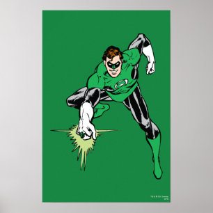 Green Lantern Fight Poster