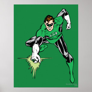 Green Lantern Fight Poster