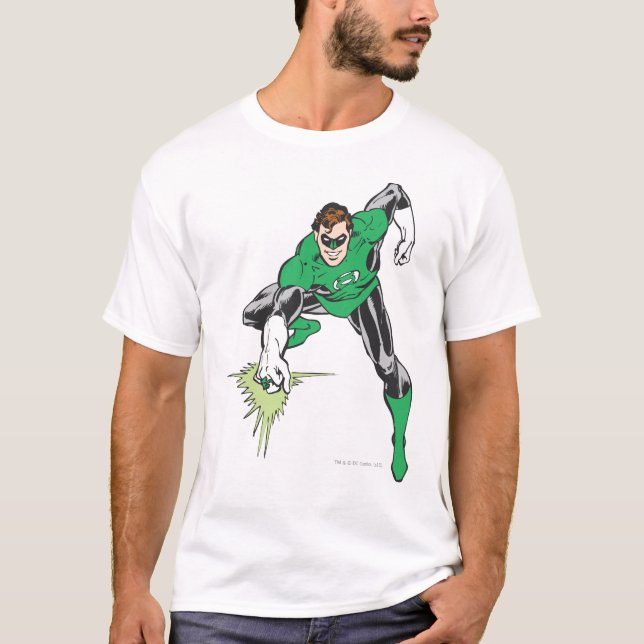 Green Lantern Fight T-Shirt (Front)