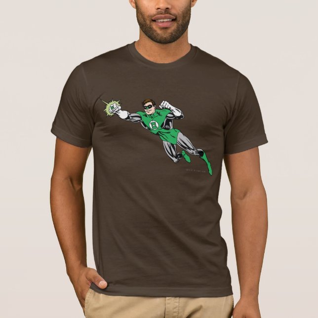 Green Lantern Fly Left 2 T-Shirt (Front)